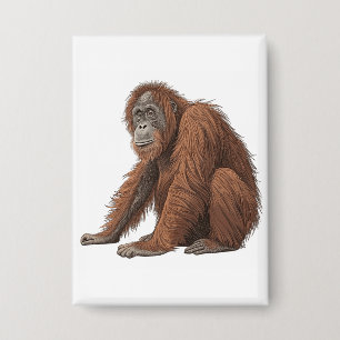 Orang-Utan Button