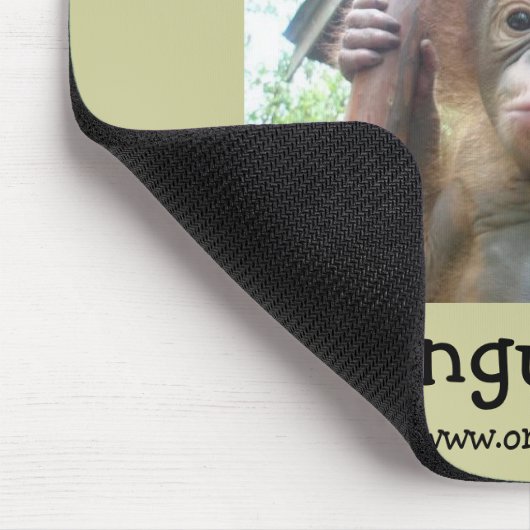 Orang-Utan Fan Mousepad (Ecke)