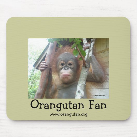 Orang-Utan Fan Mousepad (Vorne)