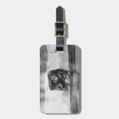 Orang-Utan Gepäckanhänger (Vorderseite vertikal)