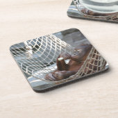 Orang-Utan Getränkeuntersetzer (Linke Seite)