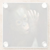Orang-Utan Glasuntersetzer (Rückseite)