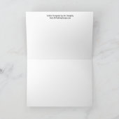 Orang-Utan Gruß-Karte Karte (Innenseite)