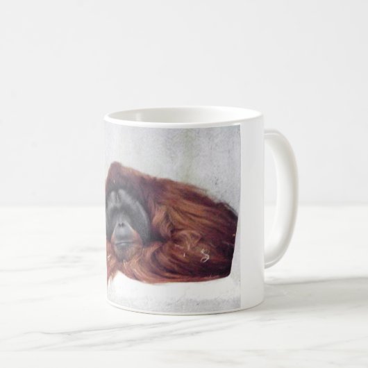 Orang-Utan Kaffeetasse (VorderseiteRechts)