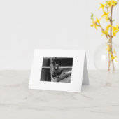 Orang-Utan Karte (Gelbe Blume)