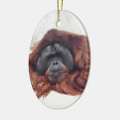 Orang-Utan Keramik Ornament (Links)