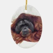 Orang-Utan Keramik Ornament (Vorne)
