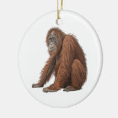 Orang-Utan Keramik Ornament (Links)