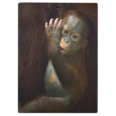 Orang-Utan Klemmbrett (Rückseite)