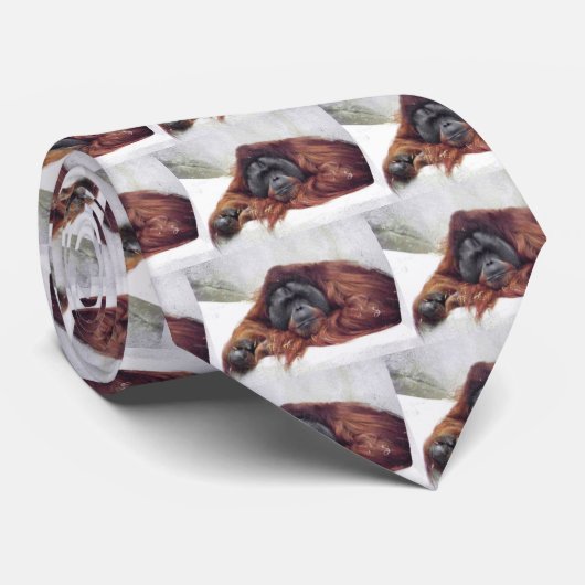 Orang-Utan Krawatte (Gerollt)