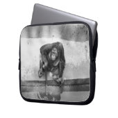 Orang-Utan Laptopschutzhülle (Vorderseite Links)