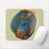 Orang-Utan Mann Mousepad (Mit Mouse)