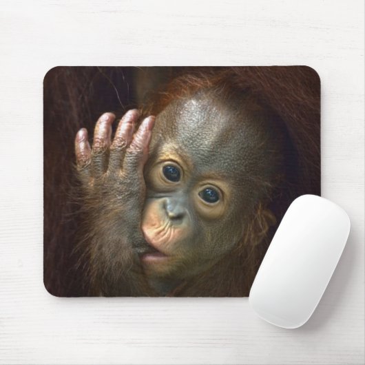 Orang-Utan Mousepad (Mit Mouse)