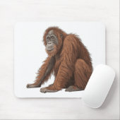 Orang-Utan Mousepad (Mit Mouse)
