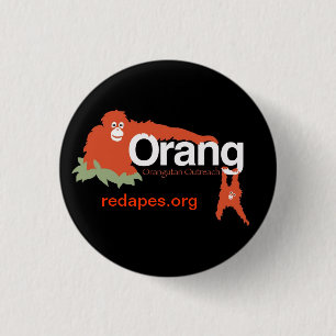 Orang-Utan Outreach-Knopf Button