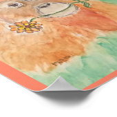 Orang-Utan Poster (Ecke)