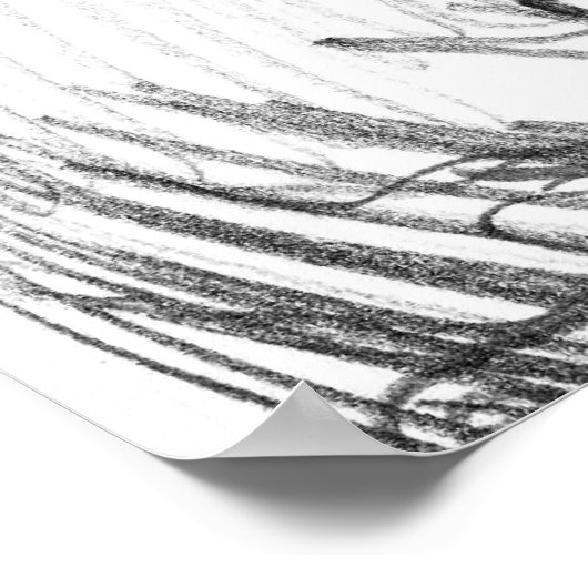 Orang-Utan Poster (Ecke)