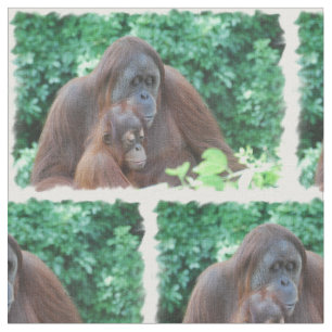 Orang-Utan Stoff