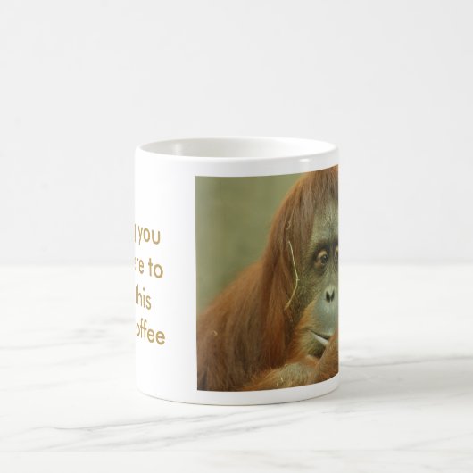Orang-Utan Tasse (Mittel)