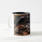 Orang-Utan Tasse (Vorderseite Links)