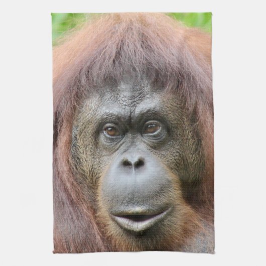 Orang-Utan Tee-Tuch Geschirrtuch (Vertikal)