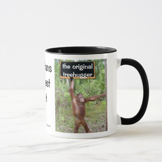 Orang-Utan Treehugger Tasse (Rechts)