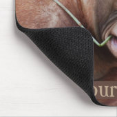 Orang-Utan Zahn-Sorgfalt Flossing Mousepad (Ecke)