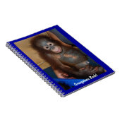 Orang-Utans Felsen Notizblock (Rechte Seite)