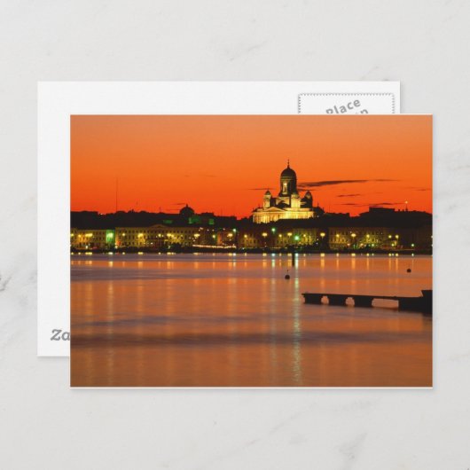 Orang wilight, Helsinki, Finnland Postkarte (Vorne/Hinten)