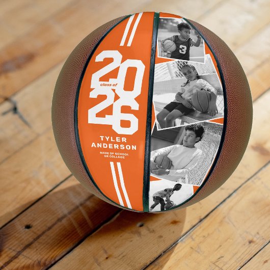 Orange 2025 Abschluss Senior 4 Foto Basketball