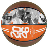 Orange 2025 Abschluss Senior 4 Foto Basketball (Vorderseite)