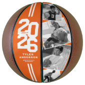 Orange 2025 Abschluss Senior 4 Foto Basketball (Vertikal)