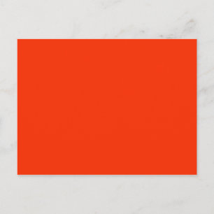 Orange 2 Color Only Design Products Postkarte