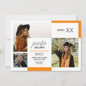 Orange 3 Foto Abschluss Ankündigung (Vorderseite)