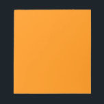 Orange 5,5" x 6" Notepad - 40 Seiten Notizblock<br><div class="desc">Orange 5, 5" x 6" Notepad - 40 Seiten</div>