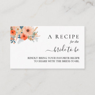 Orange 70er 80er 90s Rosa farbiges Brautparty Begleitkarte