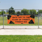 Orange Abschluss 2025 Senior Class Banner (Insitu)