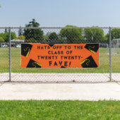 Orange Abschluss 2025 Senior Class Banner (Insitu)