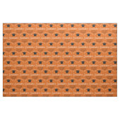 Orange Abschluss Custom Class of 2025 Graduate Stoff (Fat Quarter (45,7 x 55,9 cm))