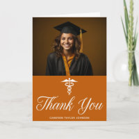 Orange Abschluss Foto Medical School Doctor