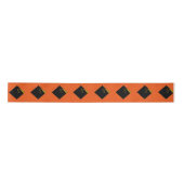 Orange Abschluss Satinband (Vorderseite)
