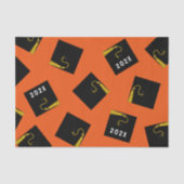 Orange Abschluss Tissue Paper Seidenpapier (Vorderseite)