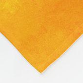 Orange abstract watercolor macro texture backgroun fleecedecke (Ecke)