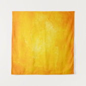 Orange abstract watercolor macro texture backgroun wandteppich (Vorderseite (Horizontal))