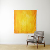 Orange abstract watercolor macro texture backgroun wandteppich (Beispiel (Horizontal))