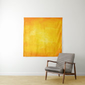 Orange abstract watercolor macro texture backgroun wandteppich (Beispiel)