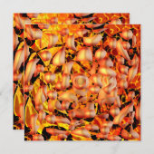 Orange Abstrakt (Vorne/Hinten)