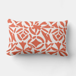 Orange Abstrakt Lendenkissen