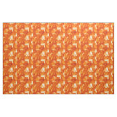 Orange-Abstrakte Farbtöne Stoff (Fat Quarter (45,7 x 55,9 cm))