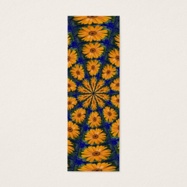 Orange African Daisy, Lesezeichen (Vorderseite)